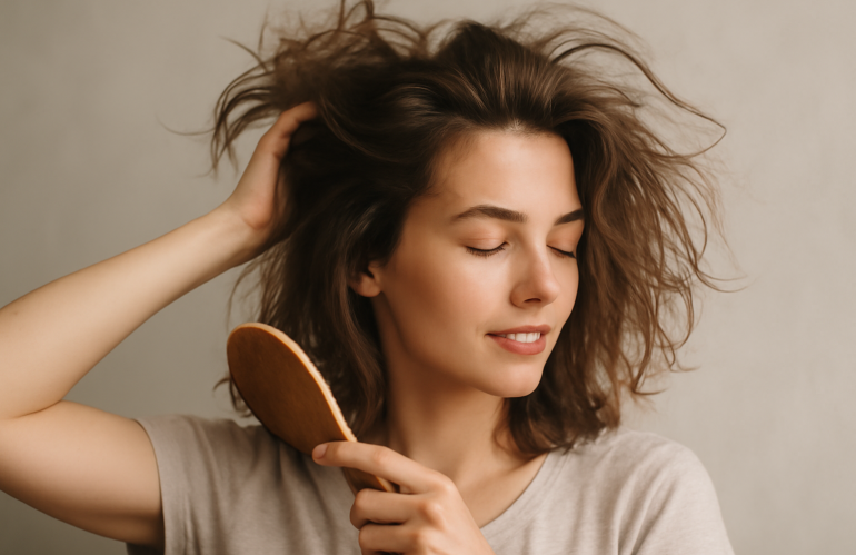 Comment faire un coiffé-décoiffé sans coller les cheveux ?