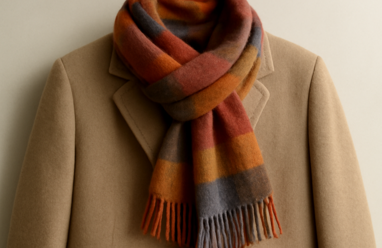 Quelle écharpe choisir pour moderniser une tenue monochrome ?