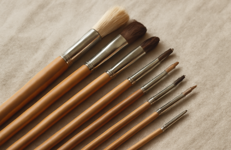Pourquoi investir dans des pinceaux de qualité change-t-il le résultat ?