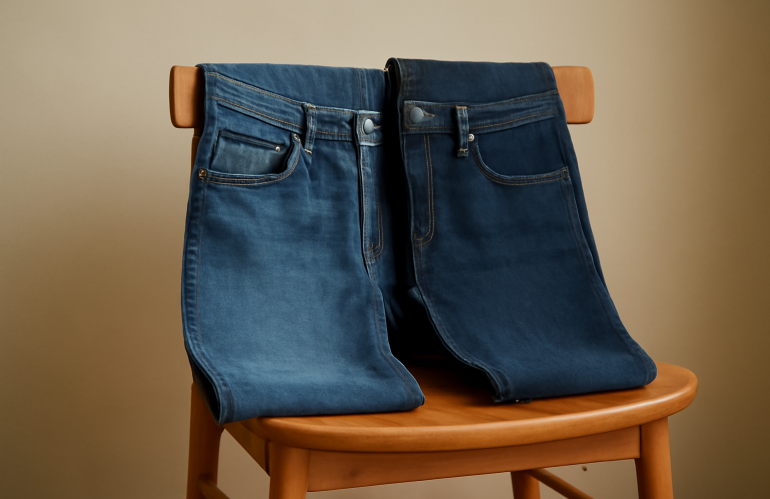 Slim ou droit : quelle coupe de jean pour affiner les hanches ?