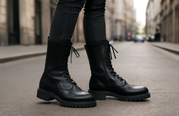 bottes montantes portees en ville