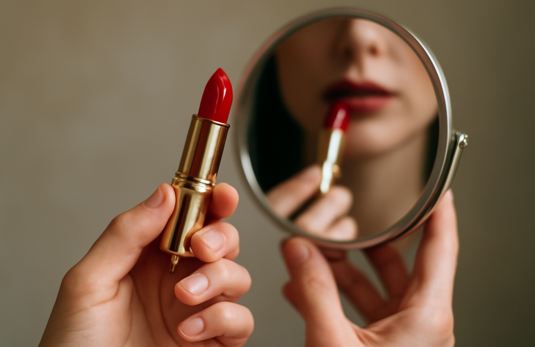 Pourquoi mon rouge à lèvres liquide file dans les ridules ?