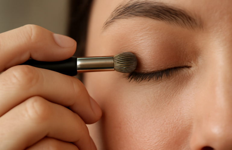 Quelle technique pour estomper un fard et obtenir un rendu naturel ?