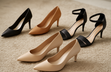 talons varies poses sur un tapis