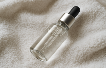 pipette de serum posée sur une serviette