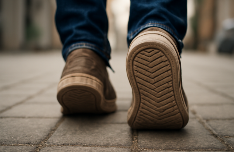Quel type de semelle privilégier pour marcher confortablement en ville ?