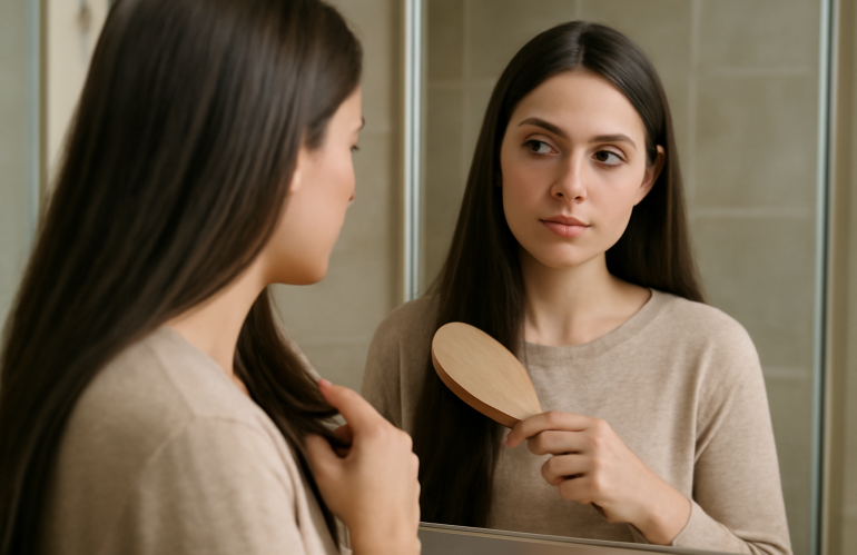 Quel type de brosse limite la casse au brushing ?