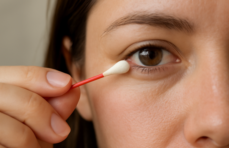 Comment corriger un trait d&rsquo;eyeliner trop épais sans tout recommencer ?