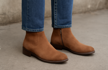 bottines basses portées avec jean droit